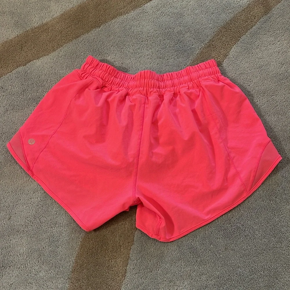 Lululemon Highlight Pink Hotty Hot Shorts *Tall - Picture 2 of 4